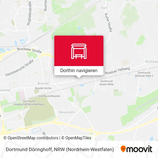 Dortmund Döringhoff Karte