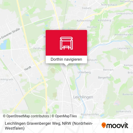 Leichlingen Gravenberger Weg Karte