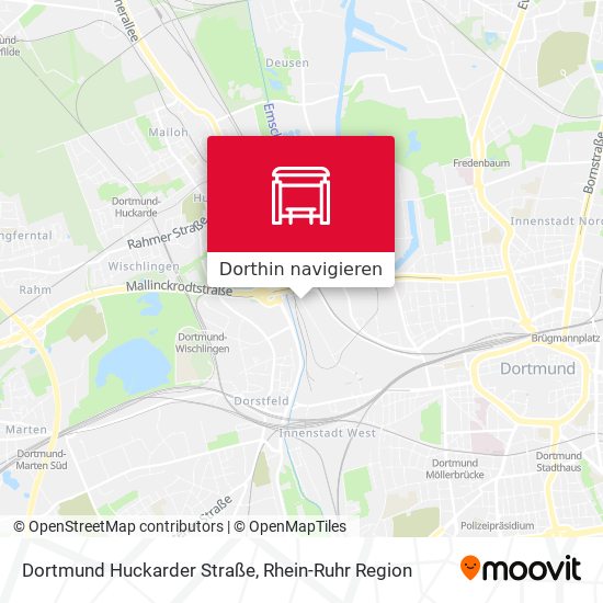 Dortmund Huckarder Straße Karte