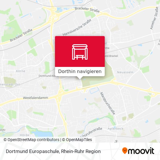 Dortmund Europaschule Karte