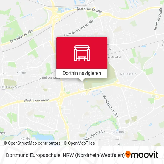 Dortmund Europaschule Karte