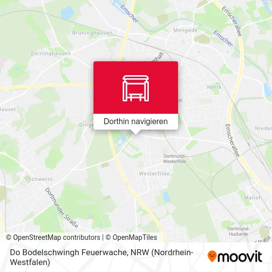 Do Bodelschwingh Feuerwache Karte