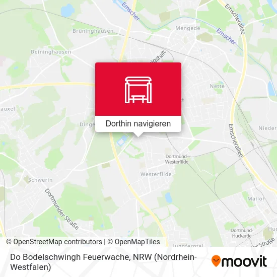 Do Bodelschwingh Feuerwache Karte