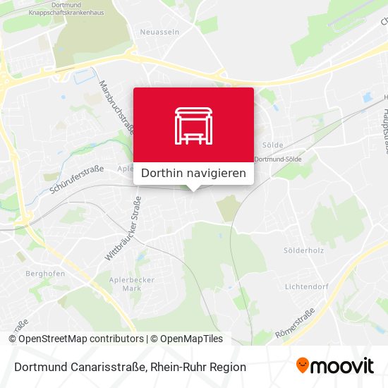 Dortmund Canarisstraße Karte