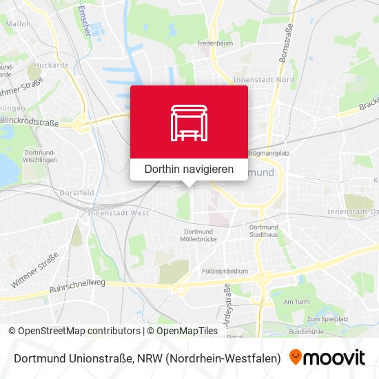 Dortmund Unionstraße Karte