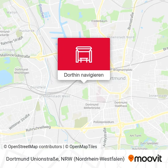 Dortmund Unionstraße Karte