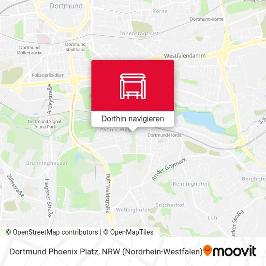 Dortmund Phoenix Platz Karte