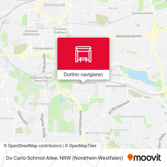 Do Carlo-Schmid-Allee Karte