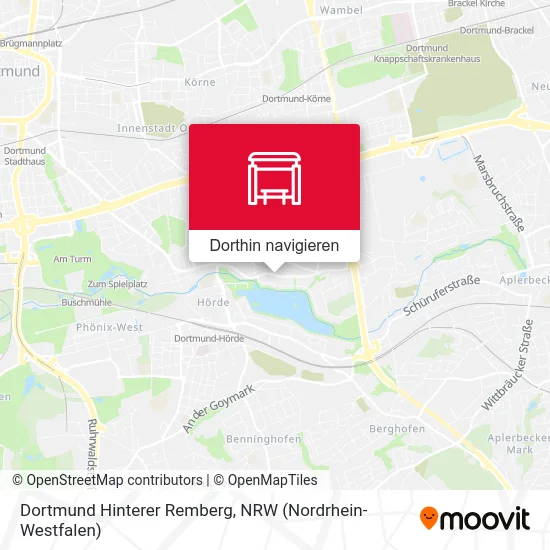 Dortmund Hinterer Remberg Karte