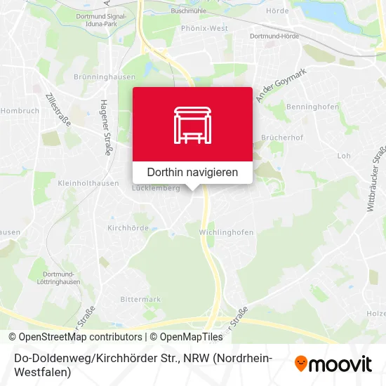 Do-Doldenweg/Kirchhörder Str. Karte
