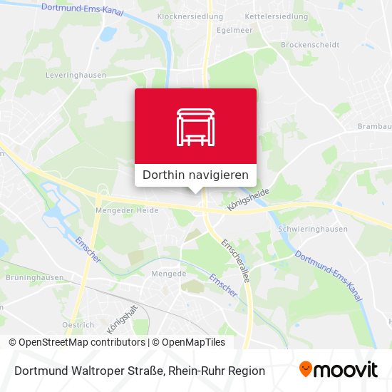 Dortmund Waltroper Straße Karte