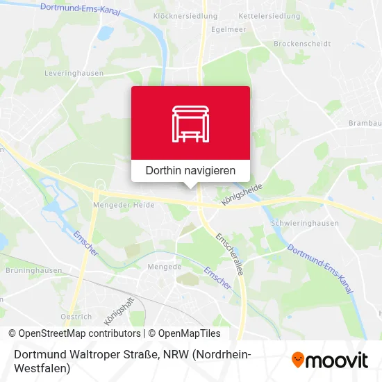 Dortmund Waltroper Straße Karte