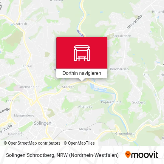 Solingen Schrodtberg Karte