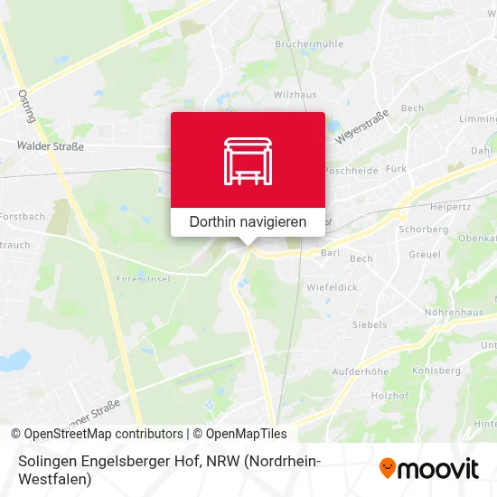 Solingen Engelsberger Hof Karte