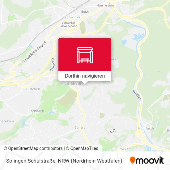 Solingen Schulstraße Karte