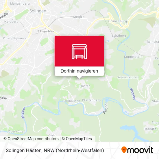 Solingen Hästen Karte