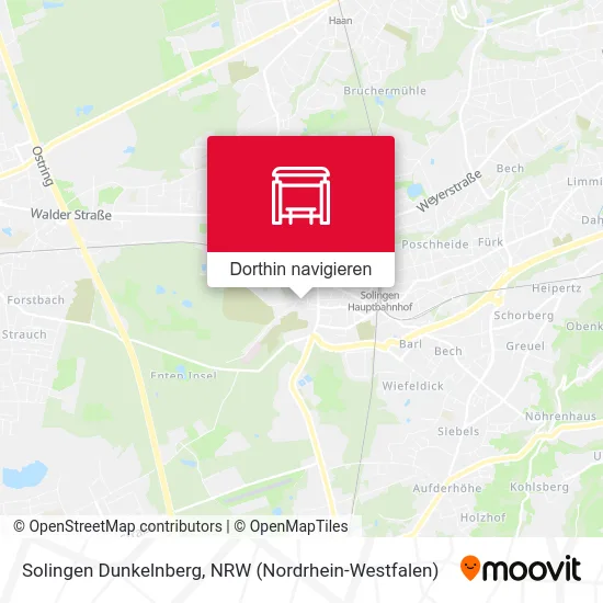 Solingen Dunkelnberg Karte