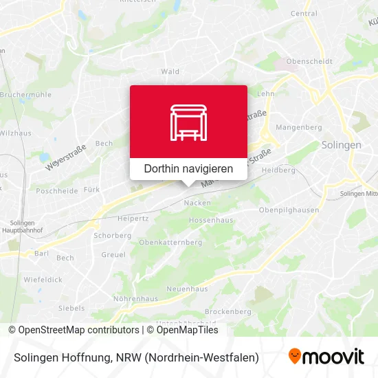 Solingen Hoffnung Karte