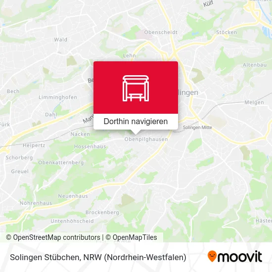 Solingen Stübchen Karte