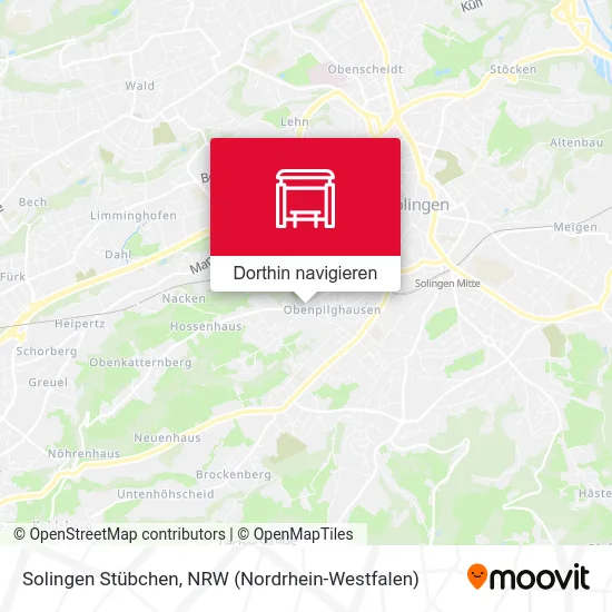 Solingen Stübchen Karte