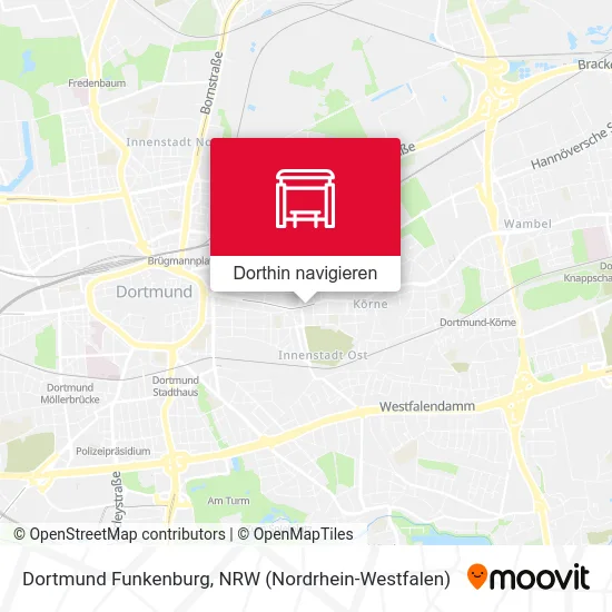 Dortmund Funkenburg Karte