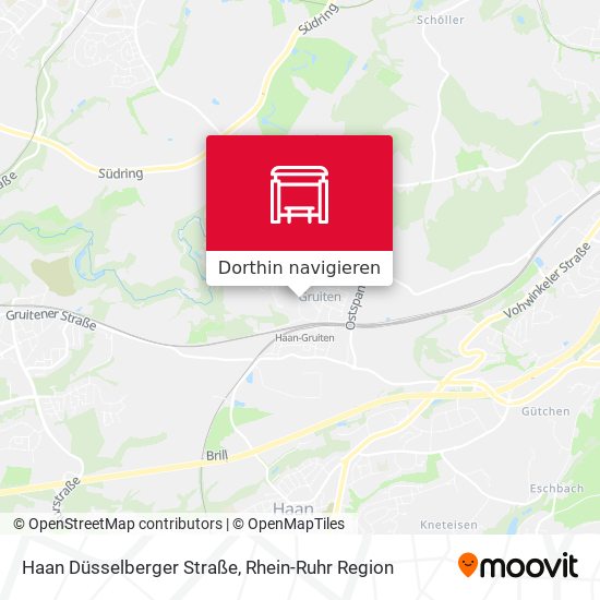 Haan Düsselberger Straße Karte