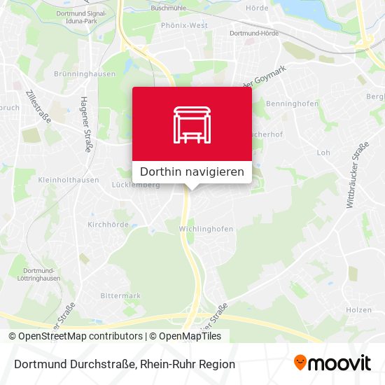 Dortmund Durchstraße Karte