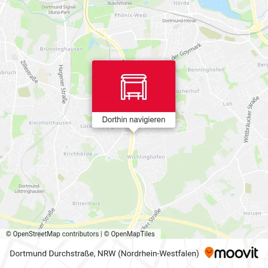 Dortmund Durchstraße Karte