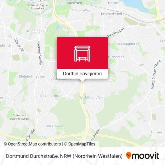 Dortmund Durchstraße Karte