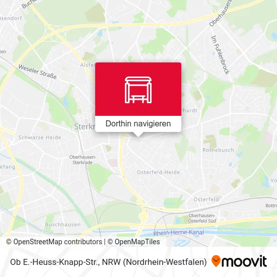 Ob E.-Heuss-Knapp-Str. Karte