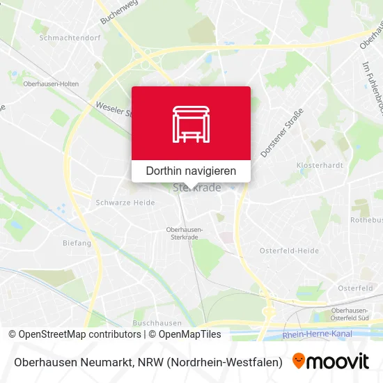 Oberhausen Neumarkt Karte