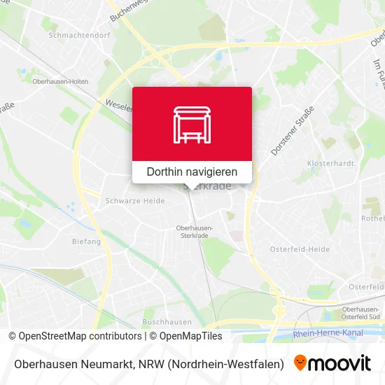 Oberhausen Neumarkt Karte