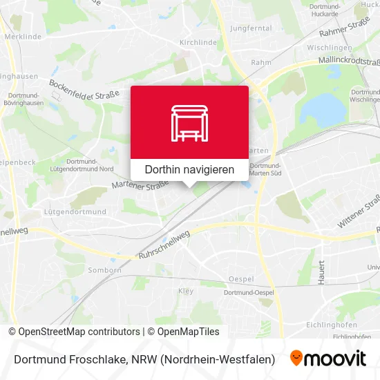 Dortmund Froschlake Karte