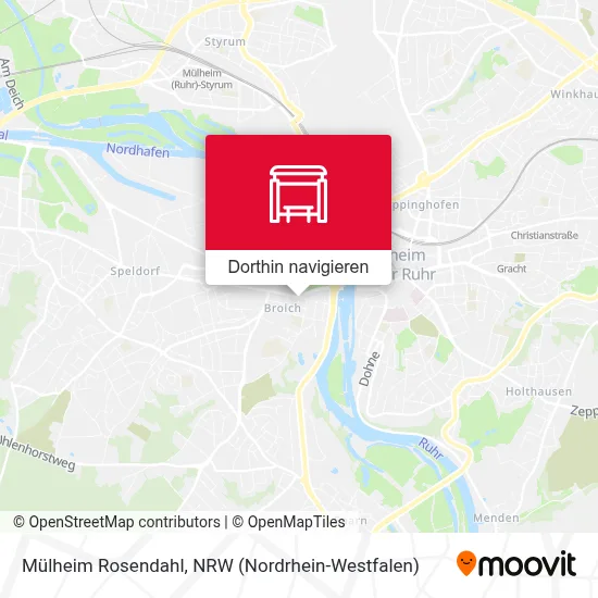 Mülheim Rosendahl Karte