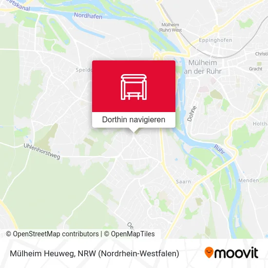 Mülheim Heuweg Karte