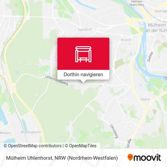 Mülheim Uhlenhorst Karte