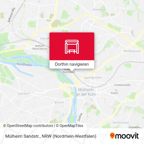 Mülheim Sandstr. Karte