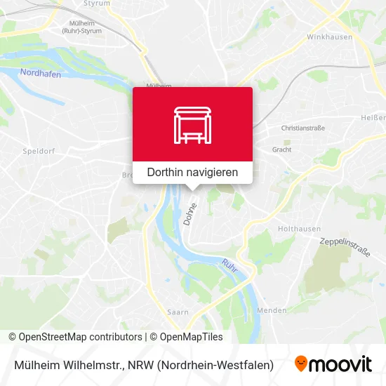 Mülheim Wilhelmstr. Karte