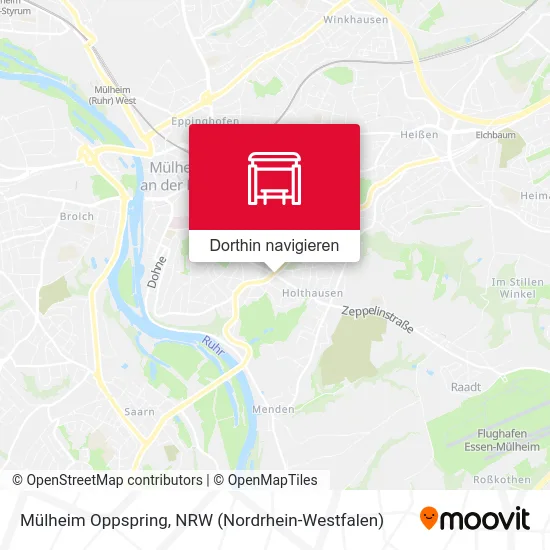 Mülheim Oppspring Karte
