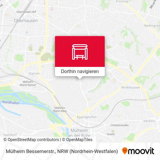 Mülheim Bessemerstr. Karte