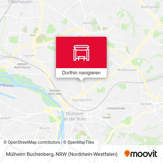 Mülheim Buchenberg Karte