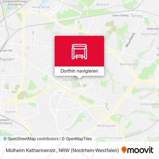 Mülheim Katharinenstr. Karte
