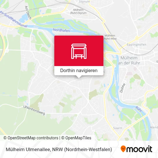 Mülheim Ulmenallee Karte