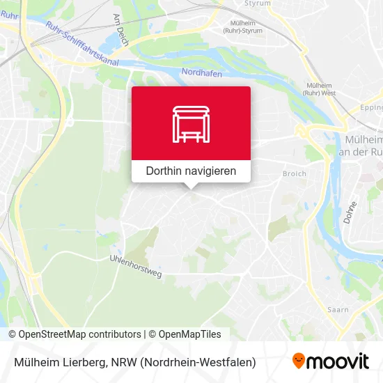 Mülheim Lierberg Karte
