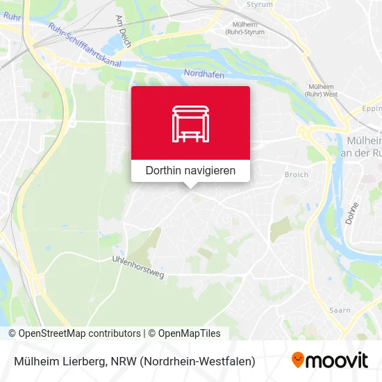 Mülheim Lierberg Karte