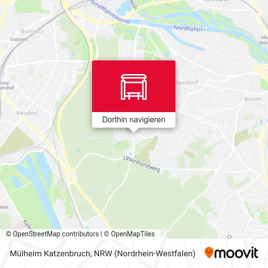 Mülheim Katzenbruch Karte