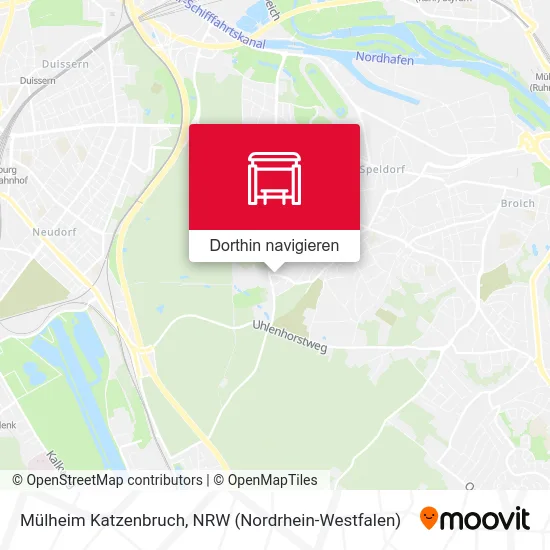 Mülheim Katzenbruch Karte