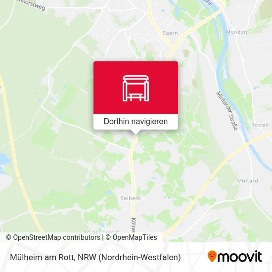 Mülheim am Rott Karte