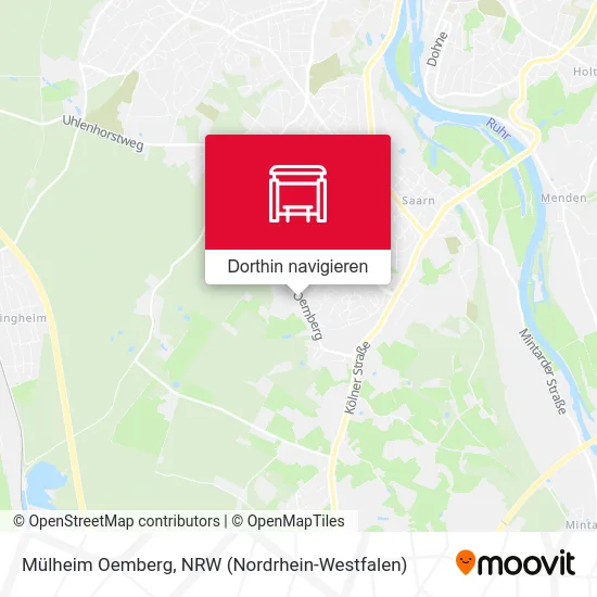 Mülheim Oemberg Karte