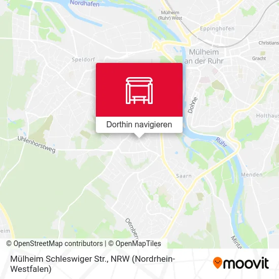 Mülheim Schleswiger Str. Karte